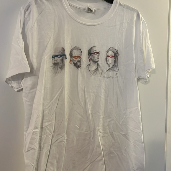 Teenage Mutant Ninja Turtles Tee- Classical Artists- Large - Picture 2 of 5